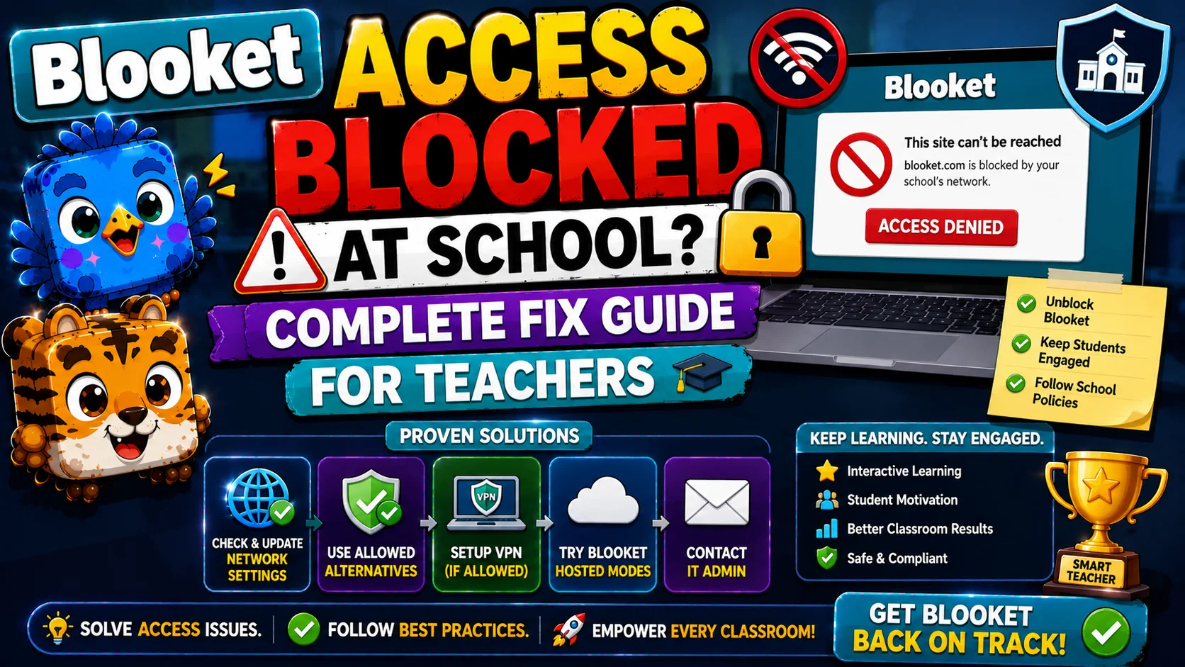 Blooket Access Blocked at School