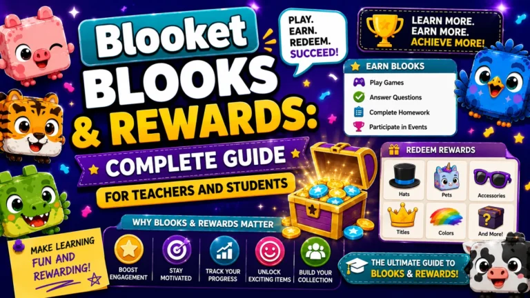 Blooket Blooks & Rewards