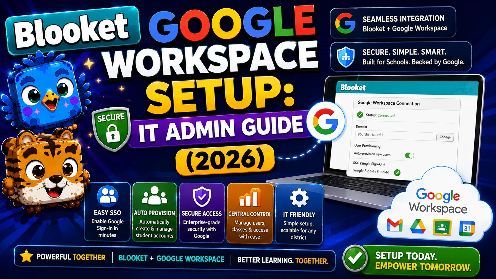 Blooket Google Workspace Setup