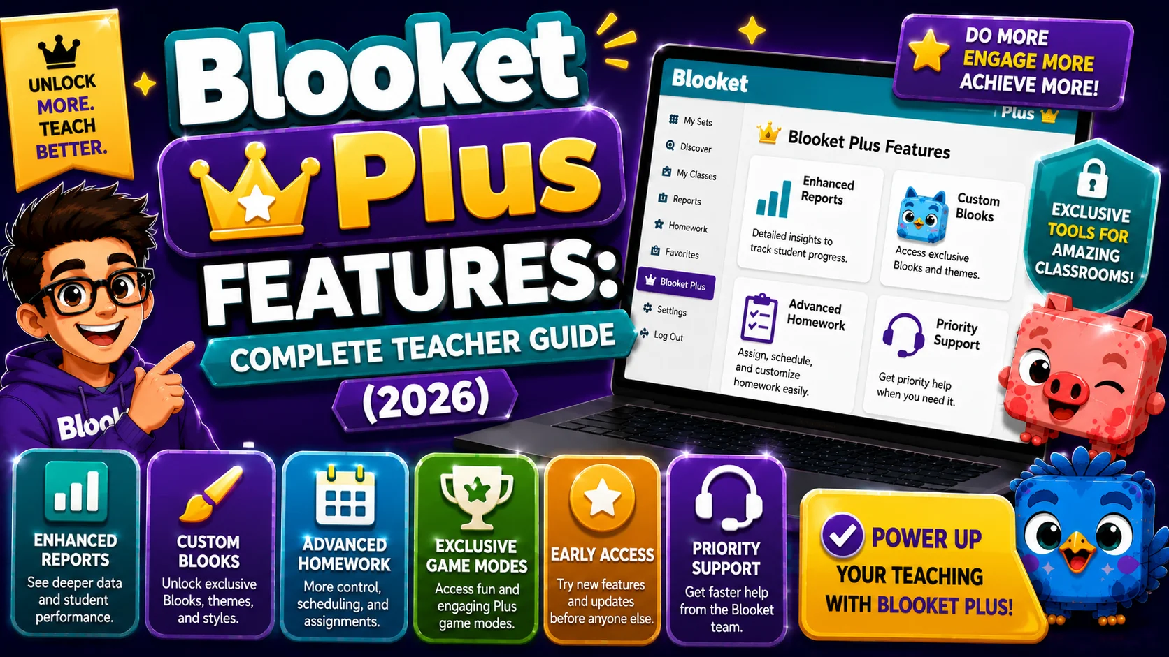 Blooket Plus Features
