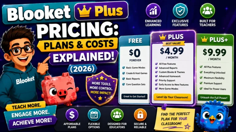 Blooket Plus Pricing Plans