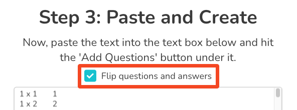 Flip questions and answers