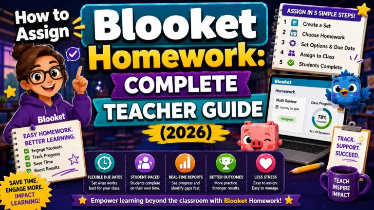 How to Assign Blooket Homework