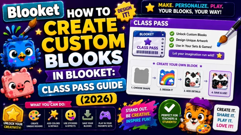 How to Create Custom Blooks in Blooket