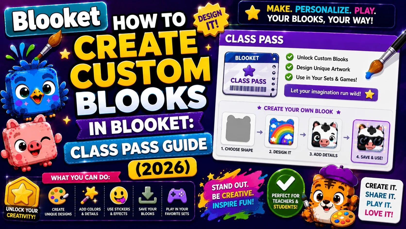How to Create Custom Blooks in Blooket