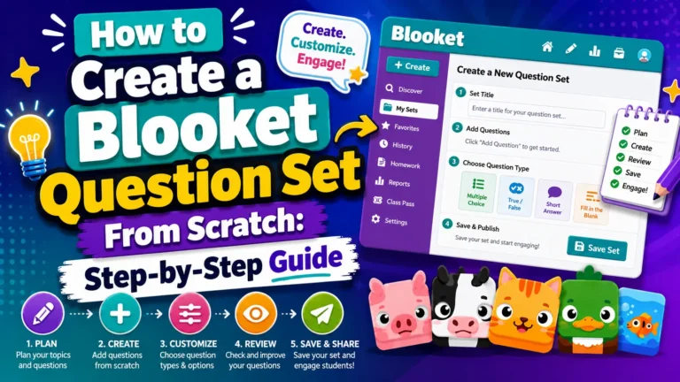 How to Create a Blooket Question Set From Scratch