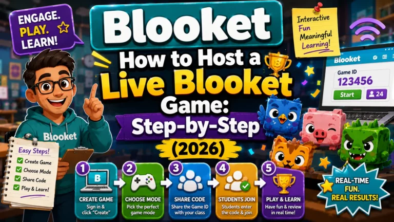 How to Host Blooket Game
