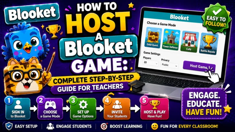 How to Host a Blooket Game