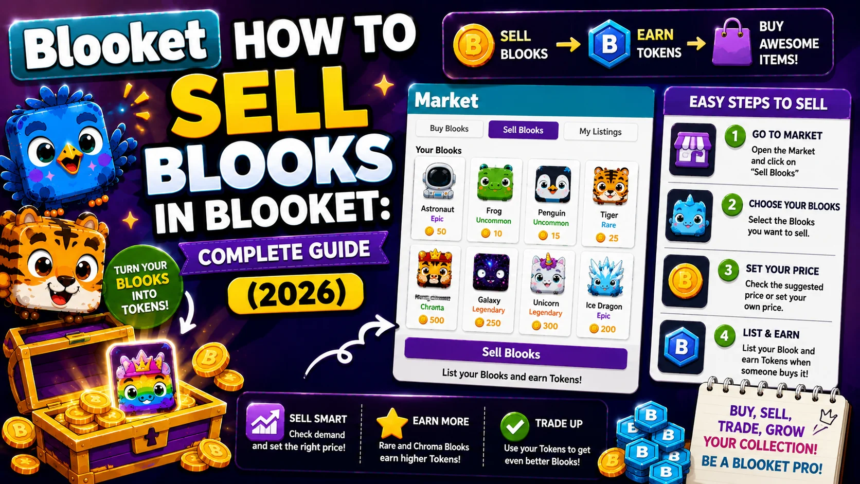 How to Sell Blooks in Blooket