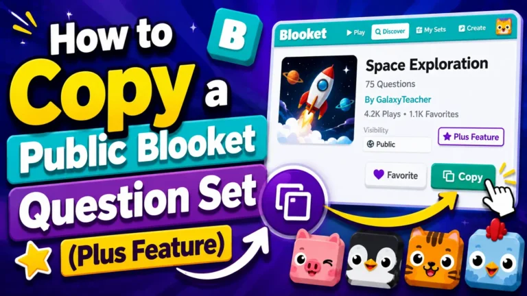 how to copy a blooket question set