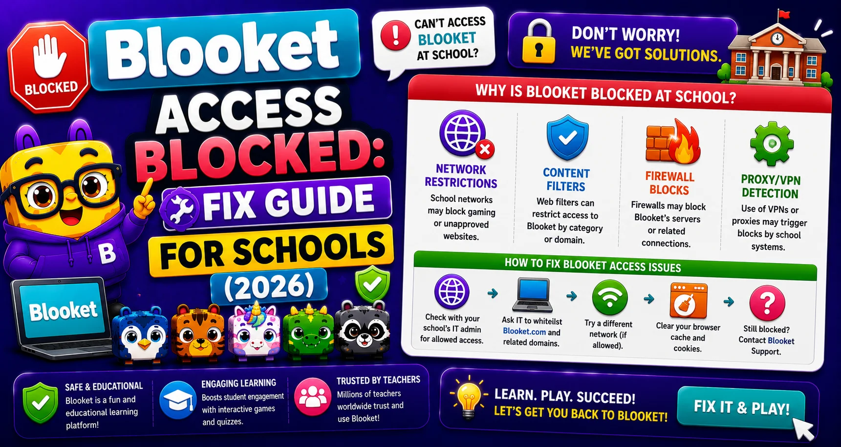 Blooket Access Blocked For Schools