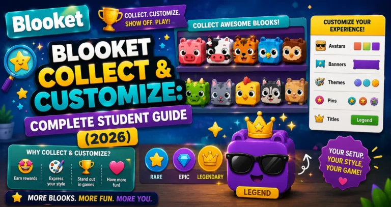 Blooket Blooks Collection and Customization