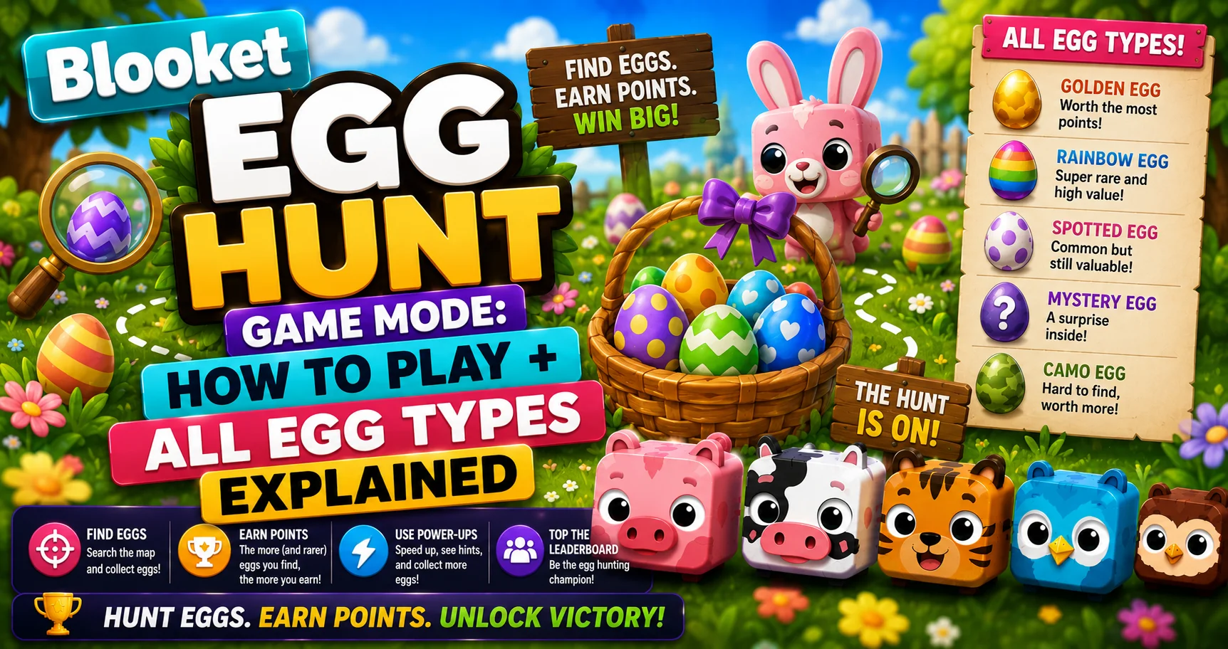 Blooket Egg Hunt Game Mode For Students