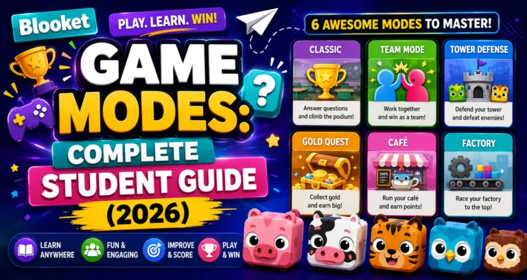 Blooket Game Modes For Students