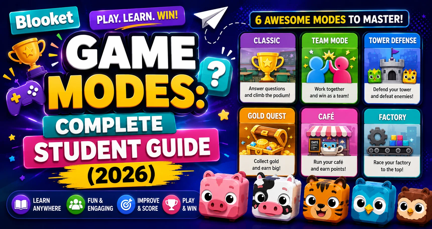 Blooket Game Modes For Students