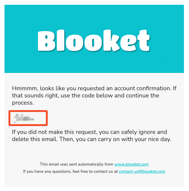 Email Verification Code