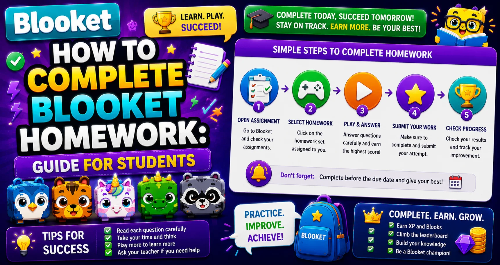 How to Complete Blooket Homework