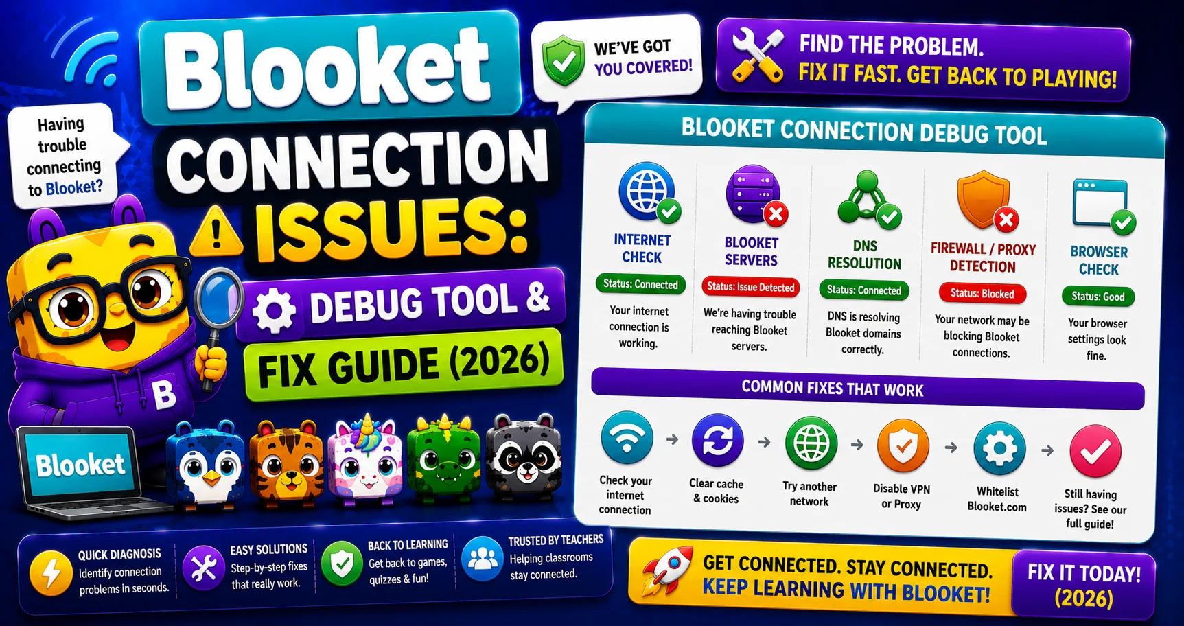 How to Debug Blooket Connection Issues