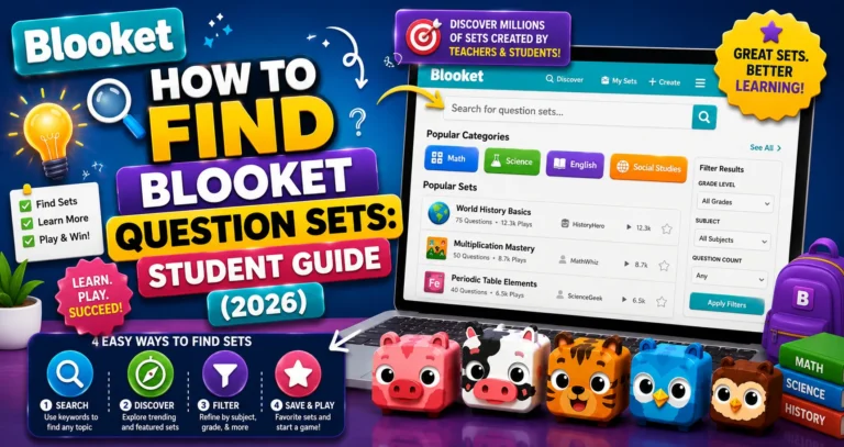 How to Find Blooket Question Sets