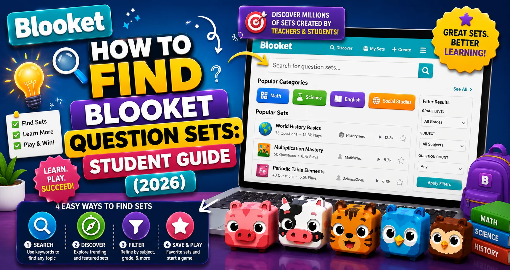 How to Find Blooket Question Sets