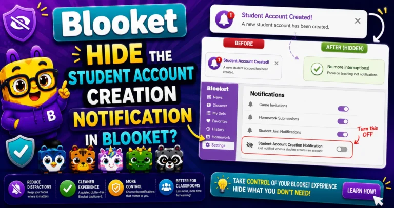 How to Hide Blooket Account Notification