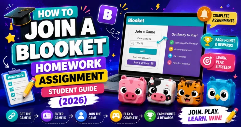 How to Join Blooket Homework Assignment