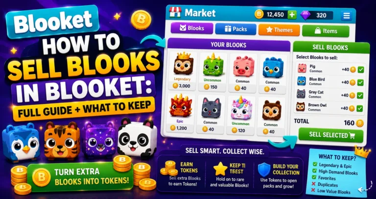 How to Sell Blooket Blooks