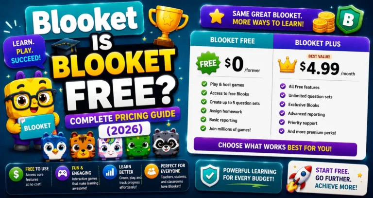 Is Blooket Free