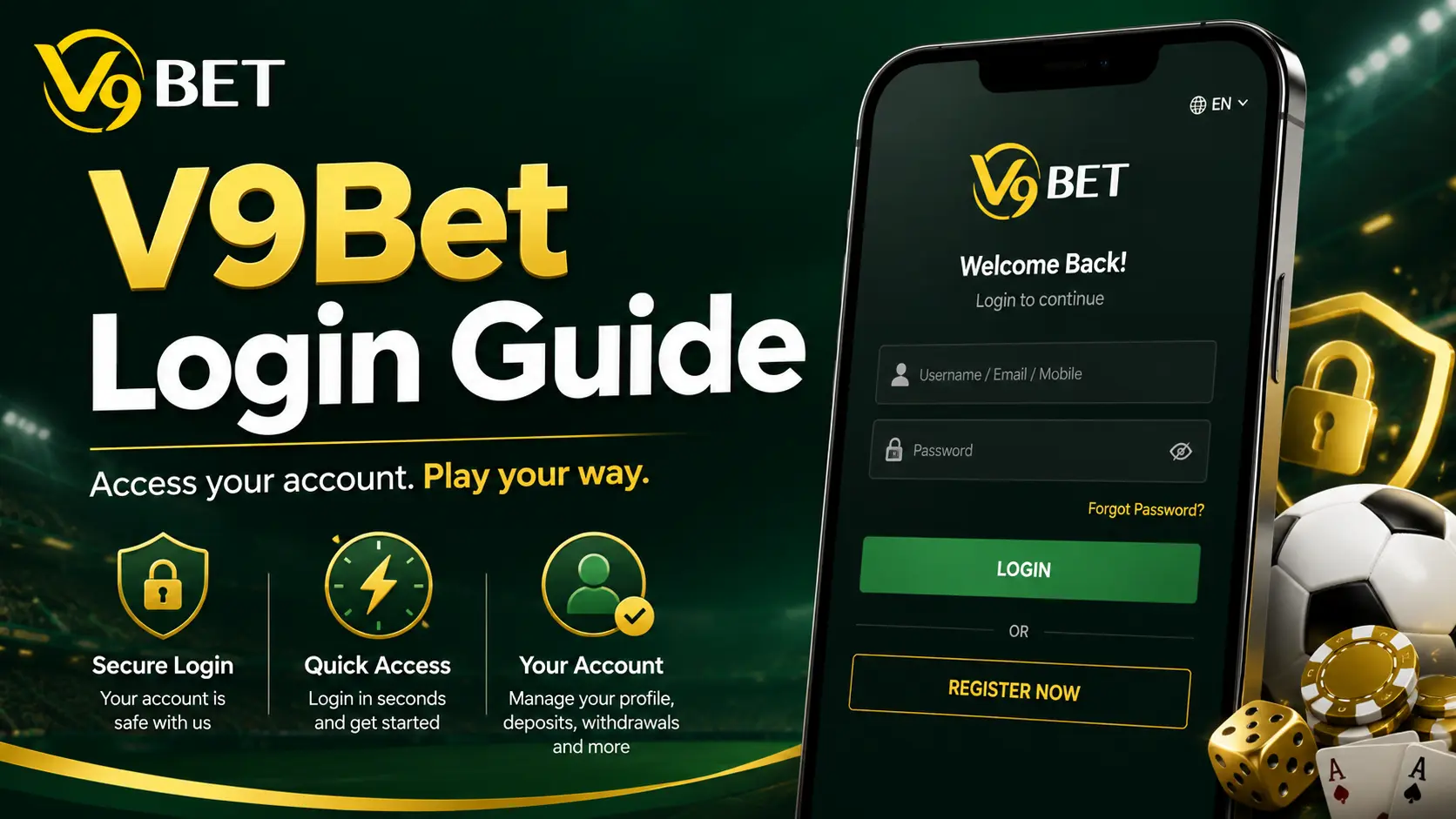 V9Bet Login Guide
