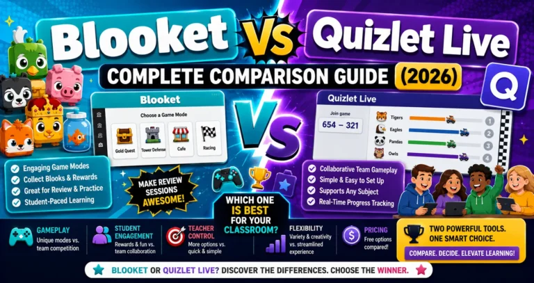 Blooket vs Quizlet Live