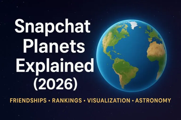 snapchat planets